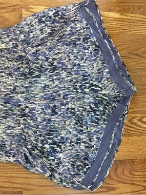 Athleta Blue Multi Printed Women's Skort